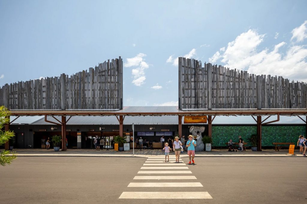 Sydney Zoo entrance