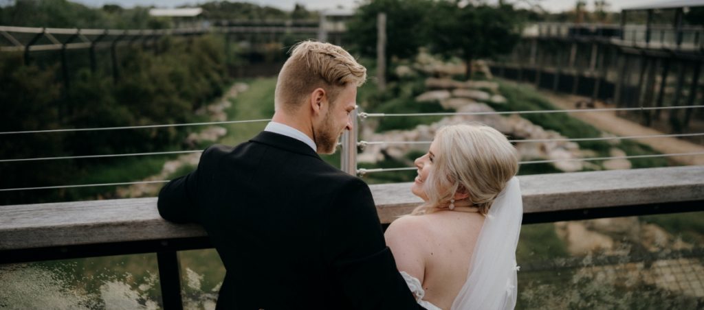 Bride and groom