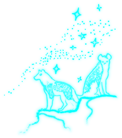 GLOW hyenas