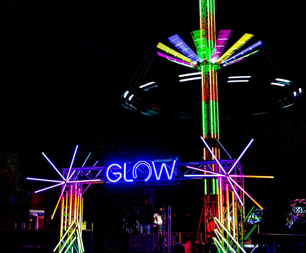 Sydney Zoo GLOW Rides